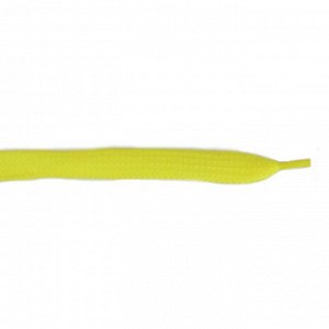 Шнурки кроссовочные тип 6 дл. 150 см лимонный шир. 12 мм