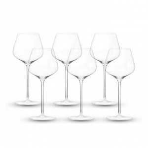 2106 GIPFEL Набор бокалов для красного вина PURE 6шт., объем 680мл. Материал: хрустальное стекло