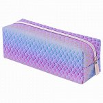 Пенал-косметичка ЮНЛАНДИЯ SEASTORY на молнии, мягкий, &quot;Fishtail&quot;, 21х6х7 см, 270048