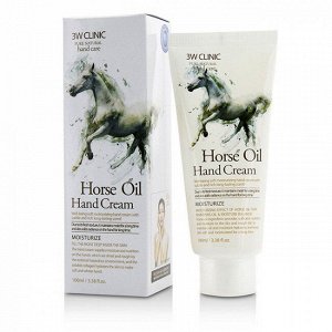 [3W CLINIC] Крем для рук ЛОШАДИНОЕ МАСЛО Horse Oil Hand Cream, 100 мл