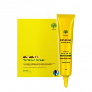 [Char Char] Сыворотка для волос ВОССТАНОВЛЕНИЕ/АРГАНОВОЕ МАСЛО Argan Oil Protein Hair 1шт *15 мл