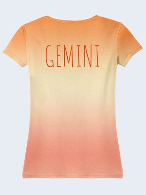 3D футболка Gemini zodiac