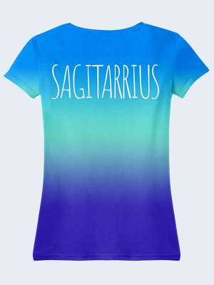 3D футболка Sagittarius zodiac