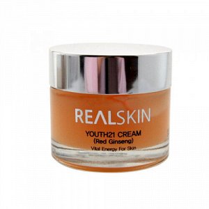 [REALSKIN] Крем для лица КРАСНЫЙ ЖЕНЬШЕНЬ Youth 21 Cream (Red ginseng), 50 гр