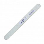 OPI, Пилка на деревянной основе Овал (серая) 100/180