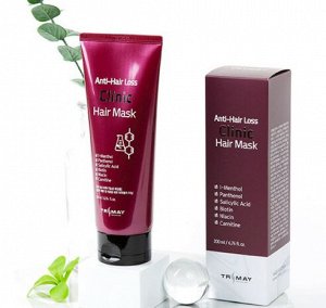 Безсульфатная питательная маска против выпадения волос" Anti-Hair Loss Clinic Hair Mask