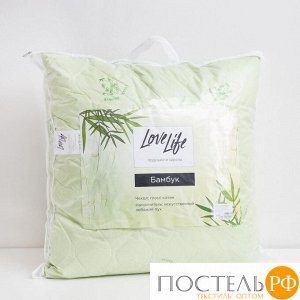 Подушка LoveLife Бамбук 70*70 см, глосс-сатин, 100% п/э 6709630