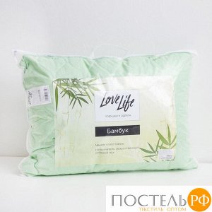 Подушка LoveLife Бамбук 50*70 см, глосс-сатин, 100% п/э 6709629