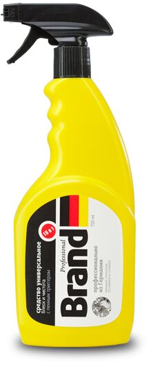 чистящее средство универсальное, brand, спрей, 750 мл. чистящее средство бренд. Brand средство универсальное с пенным триггером. чистящее средство бренд. гель универсальный чистящий 10в1 с хлором «brand professional» 750 мл.