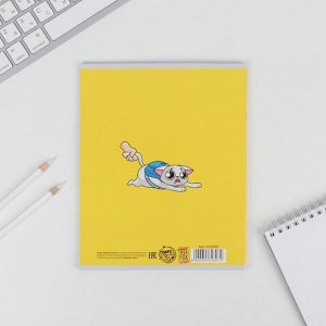 Тетрадь в клетку, предметная, 48 л.,на скрепке, А5 «ПЕРСОНАЖИ. Биология»