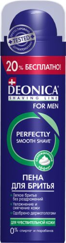 DEONICA® FOR MEN Пена для бритья &quot;Для чувствителльной кожи&quot;, 240мл