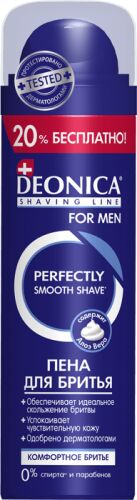DEONICA® FOR MEN Пена для бритья &quot;Комфортное бритьё&quot;, 240мл