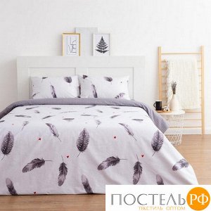 Постельное белье LoveLife 2сп Sweet Home 175*215см,200*225см,50*70см-2шт