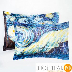 Комплект наволочек "Этель" Van Gogh 50х70 см - 2 шт, 100% хлопок, бязь 5388941