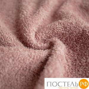 Полотенце однотон без бордюра Eleganta (Venera) 360 г/м2, 70х130 см (15-1611 пыльная роза)