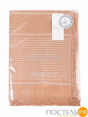 Полотенце для сауны "ПЕШТЕМАЛЬ" коричневый 85*150  (Maison Dor)