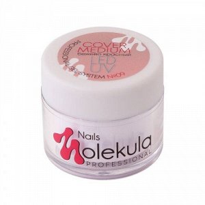 Гель для наращивания камуфляжный Gel Cover Medium Molekula, 30 гр.