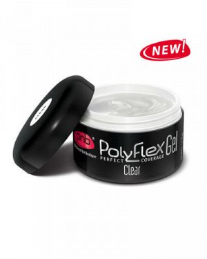 ПолиФлекс (акрилатик) гель прозрачный PolyFlex Gel Clear PNB, 50 мл.