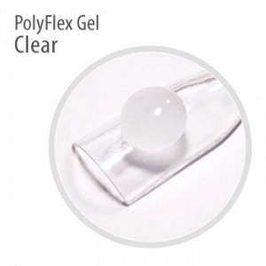 ПолиФлекс (акрилатик) гель прозрачный PolyFlex Gel Clear PNB, 50 мл.