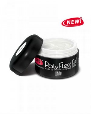 ПолиФлекс (акрилатик) гель белый PolyFlex Gel White PNB, 15 мл.