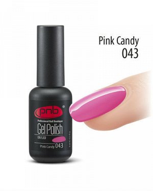 Гель-лак PNB Pink Candy 043, 8 мл.