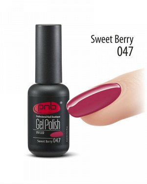 Гель-лак PNB Sweet Berry 047, 8 мл.