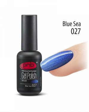 Гель-лак PNB Blue Sea 027, 8 мл.