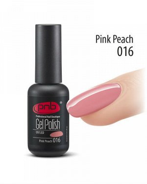 Гель-лак PNB Pink Peach 016, 8 мл.