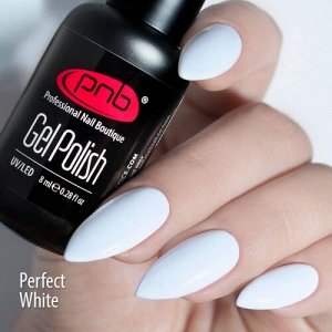 Гель-лак белый PNB Perfect White, 8 мл