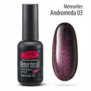 Магнитный гель-лак 9D PNB 03 Andromeda, 8 мл.