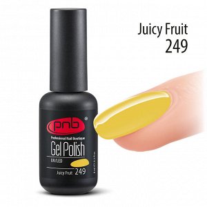 Гель-лак PNB Juicy Fruit 249, 8 мл.