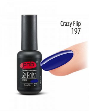 Гель-лак PNB Crazy Flip 197, 8 мл