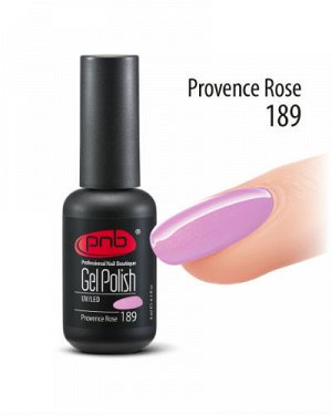 Гель-лак PNB Provence Rose 189, 8 мл