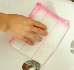 Тряпка марлевая многослойная для уборки 28*28 см, 1 шт.