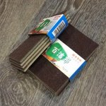 Волшебная губка для удаления ржавчины и нагара тонкая, 1 шт.