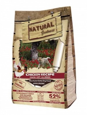 Natural Greatness Chicken Recipe Starter Puppy сухой корм для щенков 18 кг
