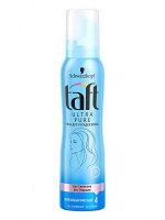 TAFT ULTRA PURE ПЕНА ДЛЯ УКЛАДКИ СВЕРХСИЛЬНАЯ ФИКСАЦИЯ, 150 МЛ
