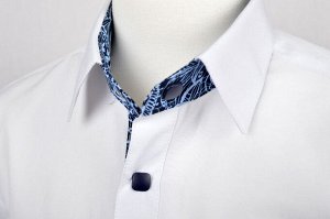 Рубашка Сорочка детская. Длинный рукав. Состав ткани:80% хлопок/20%полиэстер.
Модель кнопке. Один накладной карман.