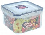 Контейнер для продуктов с зажимом пластиковый 1,25л | 8097