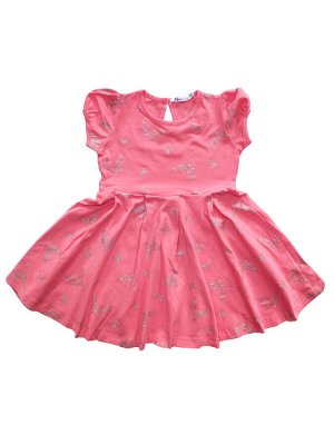 Платье для девочки OP372 коралловый
