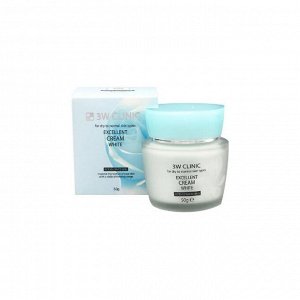 Крем для лица 3W CLINIC Excellent White Cream, 50 г