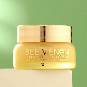Крем для лица MIZON Bee Venom Calming Fresh Cream с прополисом и пчелиным ядом, 50 мл