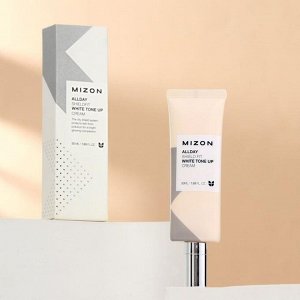 Осветляющий крем для лица MIZON All Day Shield Fit White Tone Up Cream, 50 мл