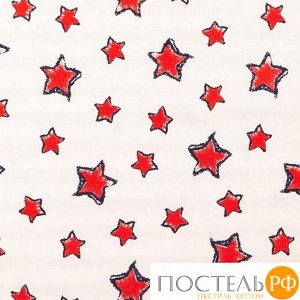 Постельное белье беби LoveLife Red stars 112*147 см, 60*120+20 см, 40*60 см