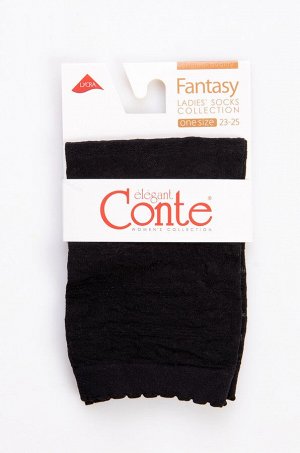Тонкие женские носки с ажурным рисунком Conte elegant