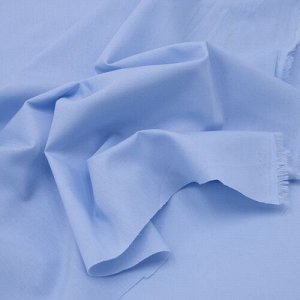 Рубашечная ткань 150 см цвет голубой