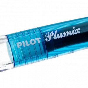 Ручка перьевая Pilot Plumix Neon Medium узел 0,58мм, голуб корп, чернила синие FCD-PXN (LB)