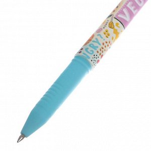 Ручка шариковая FreshWrite "Vegan.Фруктовый микс", 0,7 мм, синие чернила