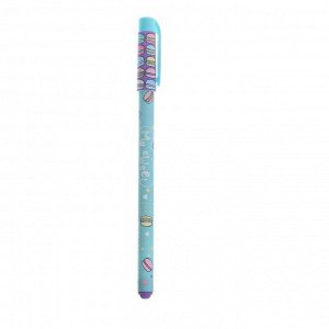 Ручка шариковая HappyWrite "My Sweet.Mакаруны", 0,5 мм, синие чернила