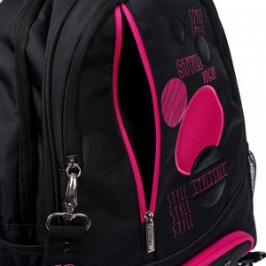 Рюкзак школьный, Hatber, Sreet, 42 х 29 х 12 см, эргономичная спинка, отделение для ноутбука, «Cтиль VOGUE»